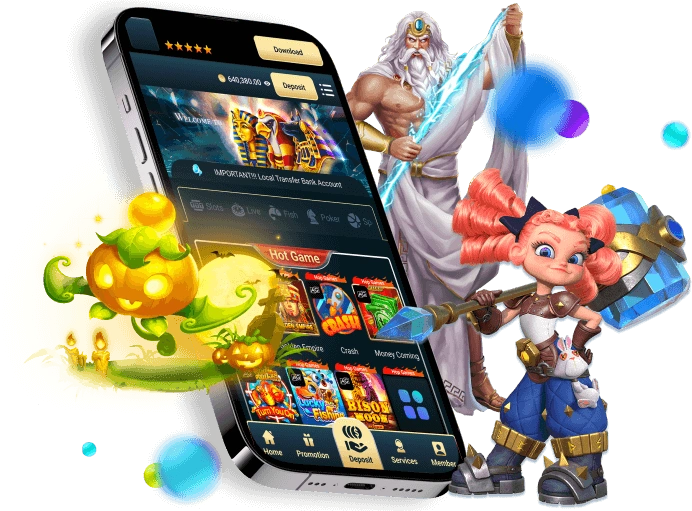 Hỗ trợ khách hàng và chơi slot trên di động